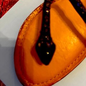 Brand new Antonio Milani snake design sandals